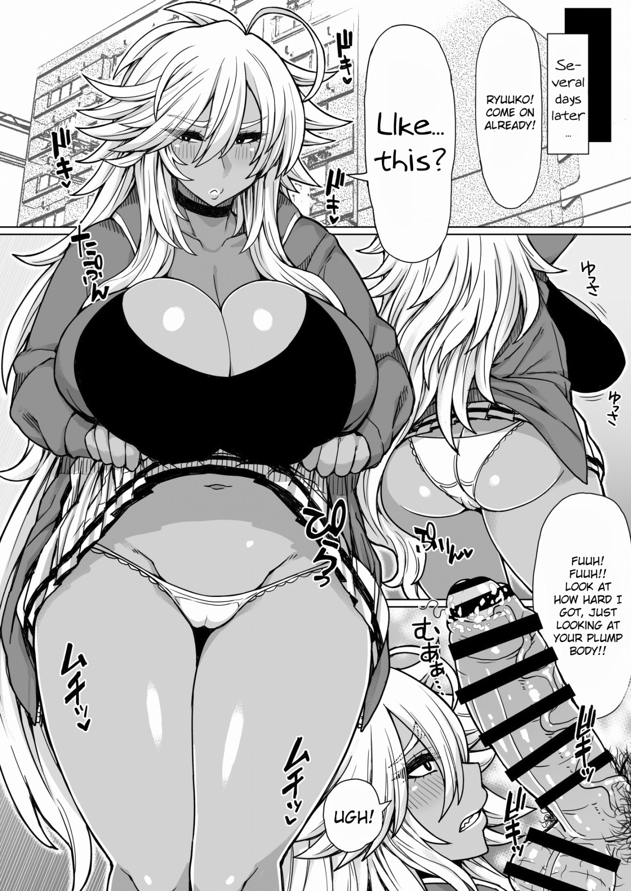 Hentai Manga Comic-Two Brown Yannkee Gals-Read-13